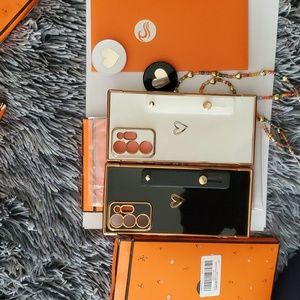 Brand new Galaxy phone cases with accessories 2 for$12 brand new